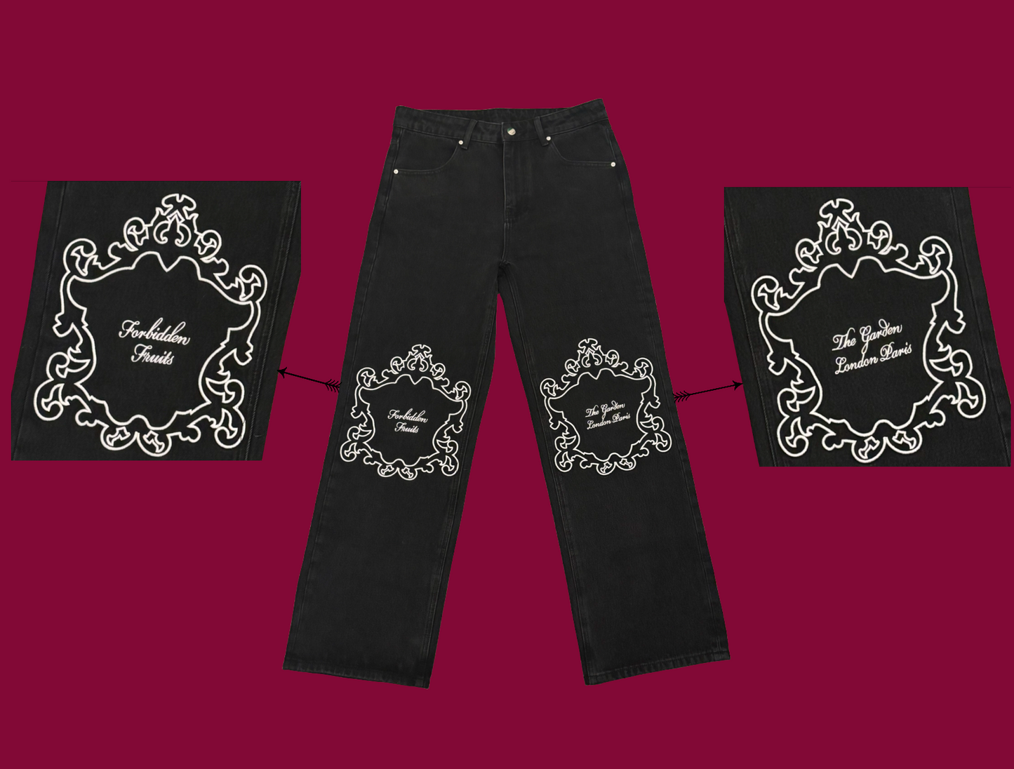 Framed Jeans Noir